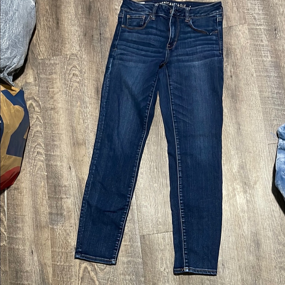 American Eagle Outfitters Blue Skinny Jeans